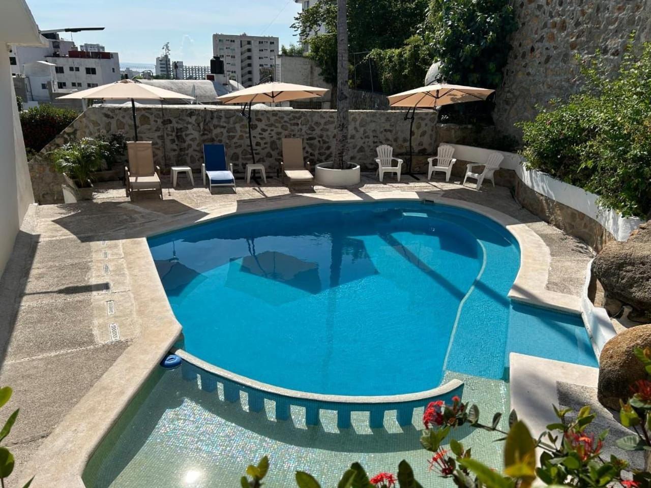 Secretos Del Sol Acapulco Villas A 5 Minutosdel Mar Esterno foto